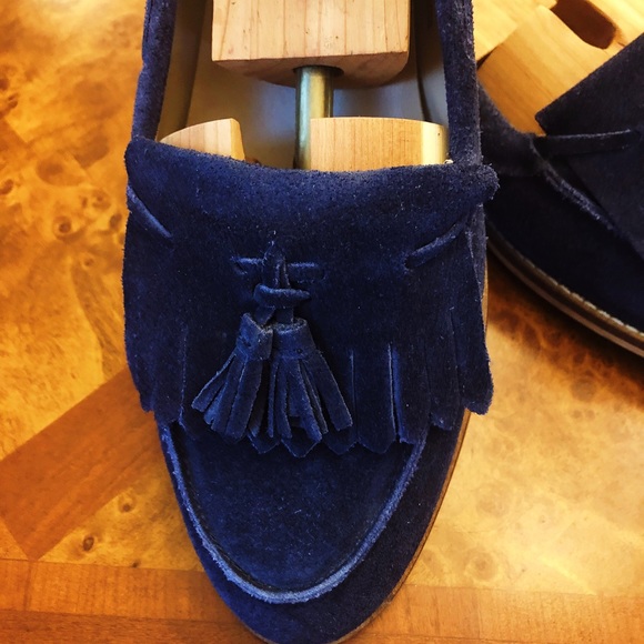ASOS Kiltie Tassel Suede Shoes. - Picture 2 of 3